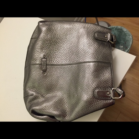Pewter Cole Haan Hobo NWOT - Picture 5 of 5